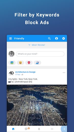 Friendly Facebook v4.0.07 678 Unlocked APK