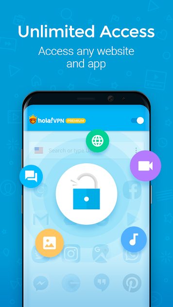 Hola VPN Proxy Plus v1.141.889 Full APK