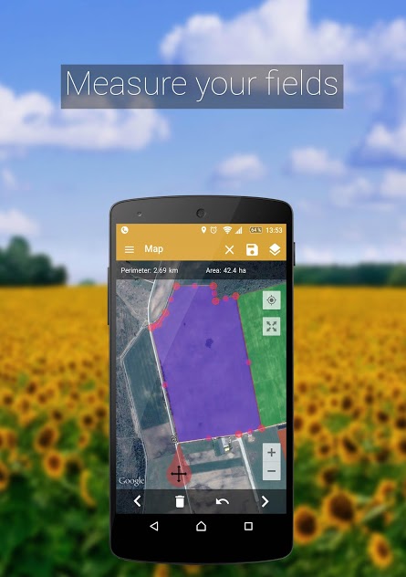 GPS Fields Area Measure v3.8.6 Pro APK
