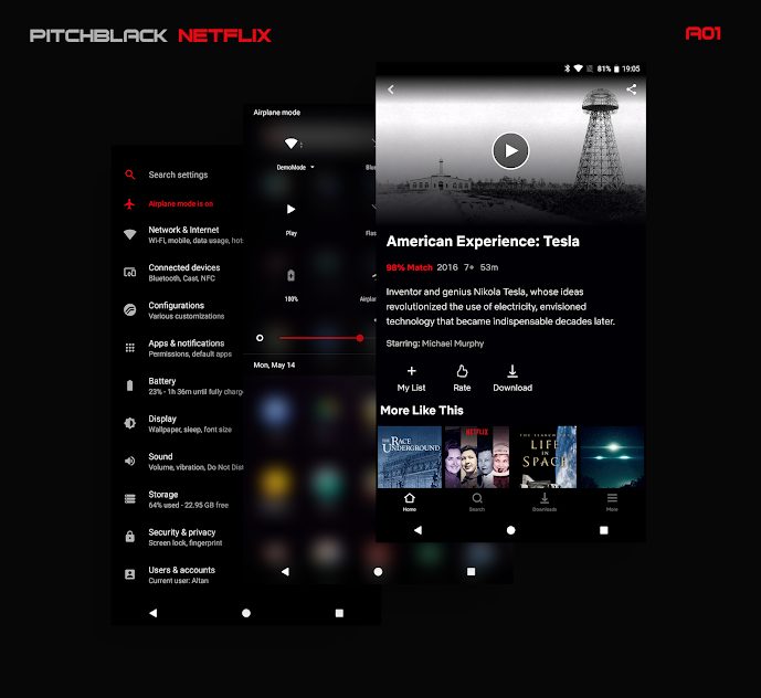 PitchBlack Oxygen 8.0 Sub v78.5 Full APK