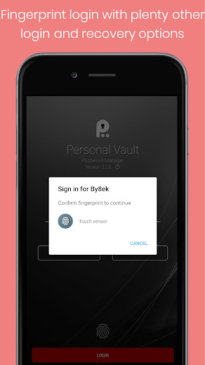 Personal Vault PRO Pass Manager v3.2.5 APK