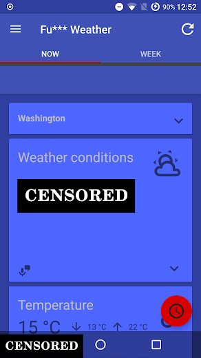 Fu*** Weather Funny Weather v10.2.2 Pro APK