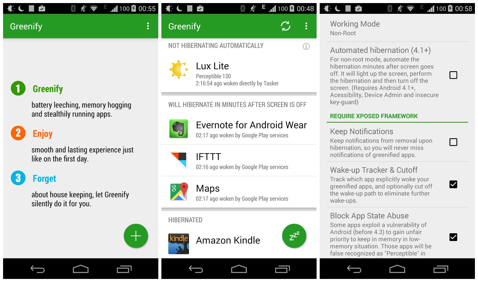 Greenify Donate v4.7 build 47000 Full APK