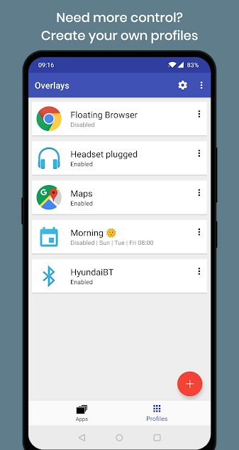 Overlays v6.5 build 172 Final APK