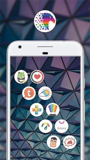 Pix Up Round Icon Pack v2.41 Paid Full APK