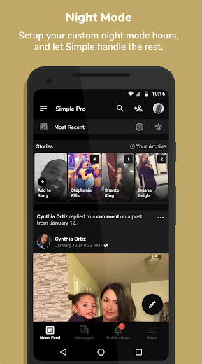 Simple Social Pro v9.2.5 Paid Mod Full APK