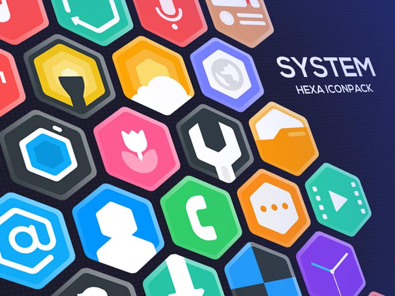 Hexa Icon Pack v1.6 Full APK – [Jimtechs.biz] JiMODs