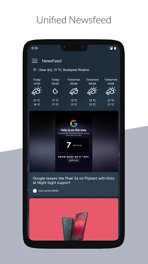 NewsFeed Launcher v5.5.437 Paid Full APK