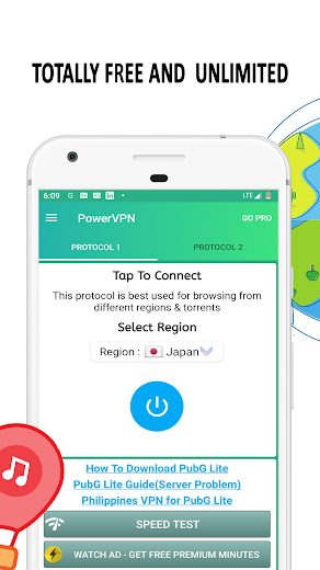 Power VPN Fast Secure v6.90 Pro Mod APK