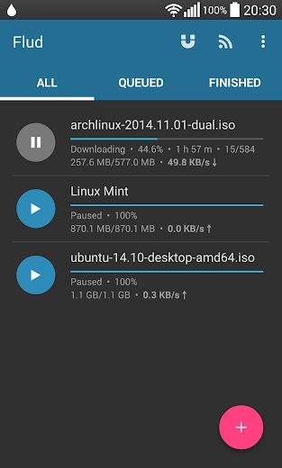 Flud Ad free v1.7.3.3 Paid SAP Full APK