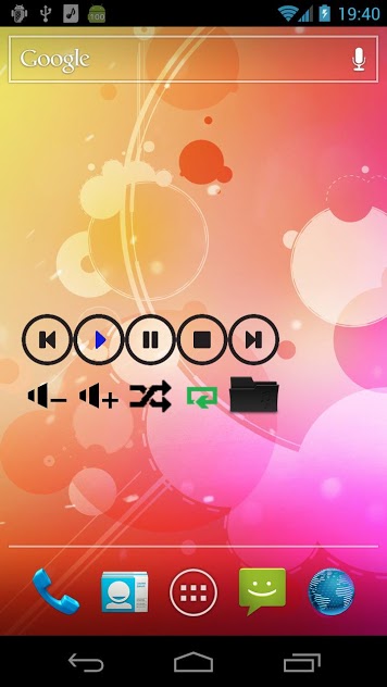 Simple MP3 widget Player v1.5.0 Pro APK
