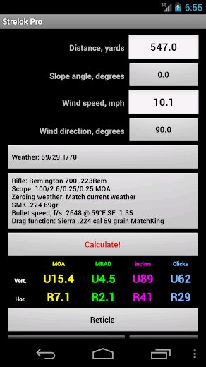 Strelok Pro v5.1.4 Paid Full APK