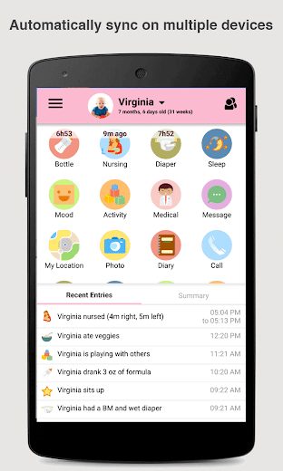 Baby Connect activity logger v7.0.1 PAID APK