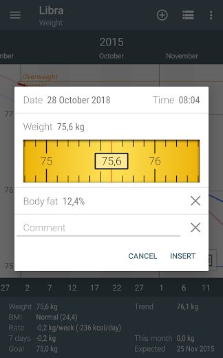 Libra Weight Manager v3.3.27 Pro Mod APK