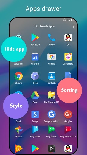 Super P Launcher for Android P 9.0 Pro APK