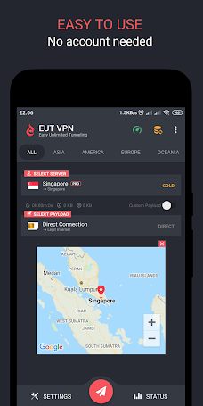 EUT VPN Unlimited v1.3.8 Pro APK