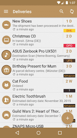 Deliveries Package Tracker Pro v5.7.4 APK