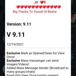 WhatsApp+ JiMODs v9.11 Jimtechs Editions 2