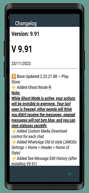 JTWhatsApp+ JiMODs v9.91 Jimtechs Editions 1