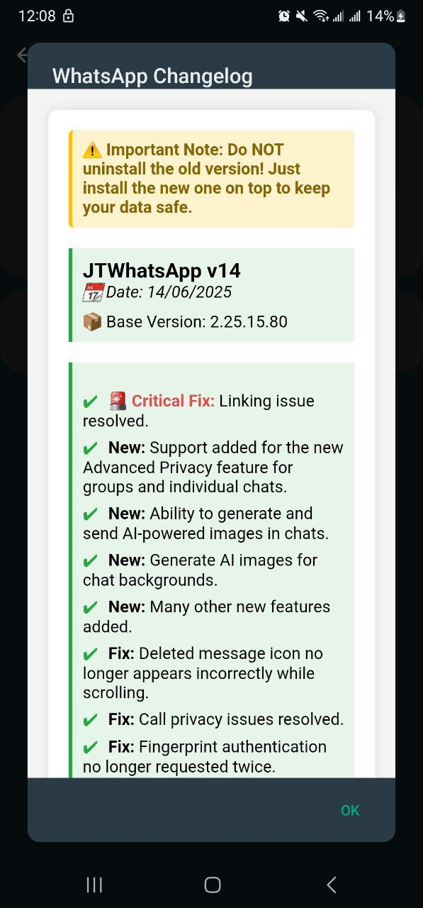 JTWhatsApp v19 Jimtechs Editions 2